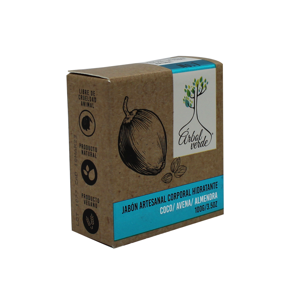 PT10035-JABON SOLIDO ARV HIDRATANTE COCO AVENA 100 g