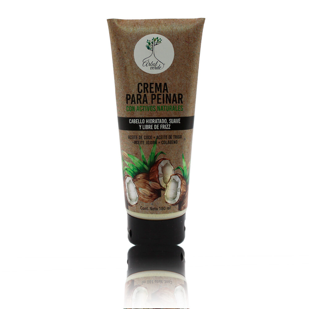 PT10201 – CREMA PARA PEINAR ARV CON ACEITE DE COCO Y BIOTINA 180 ml
