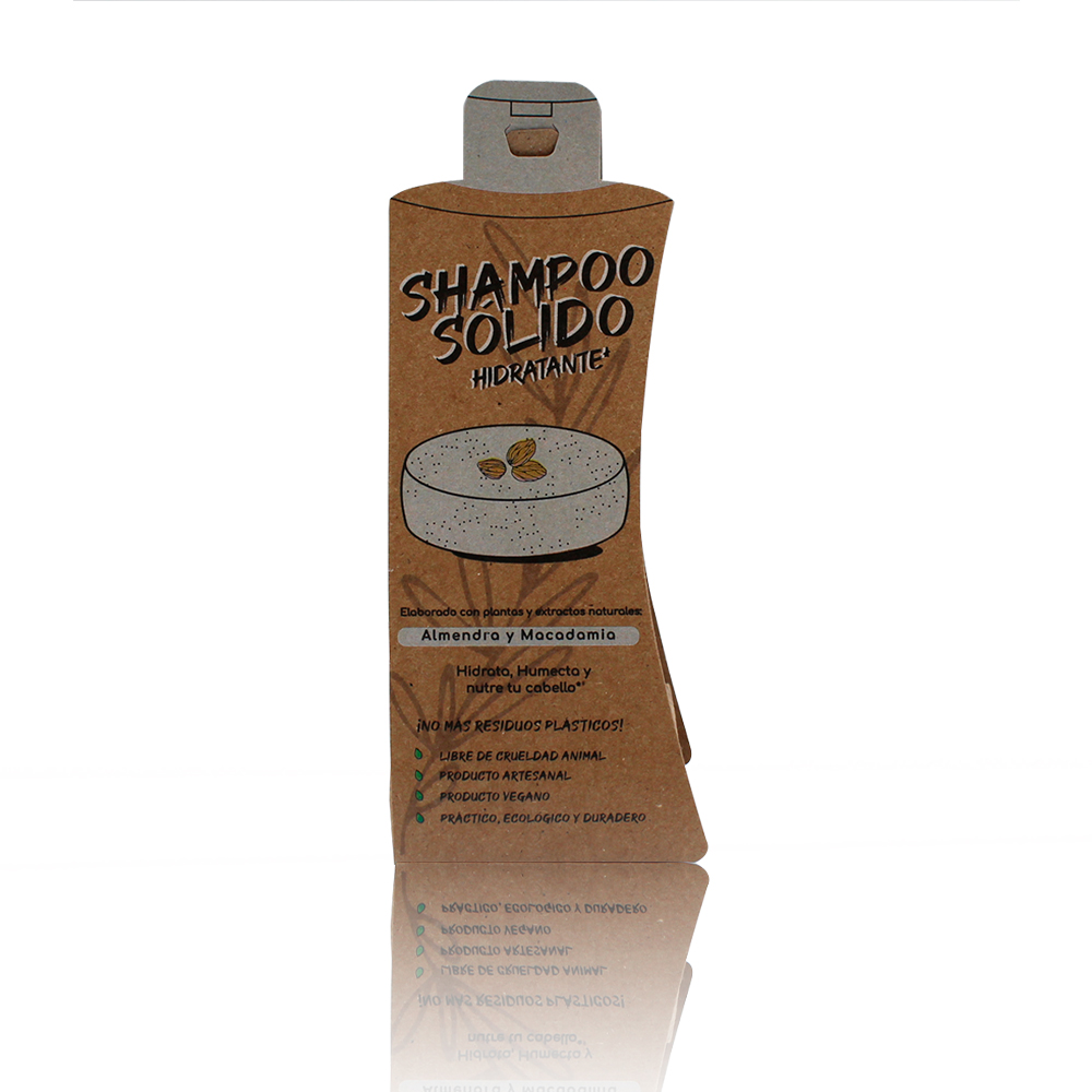 Shampoo Sólido Hidratante Árbol Verde