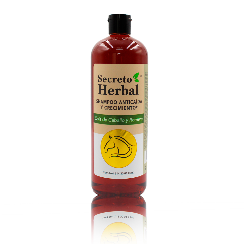 Shampoo Anticaída y Crecimiento Secreto Herbal