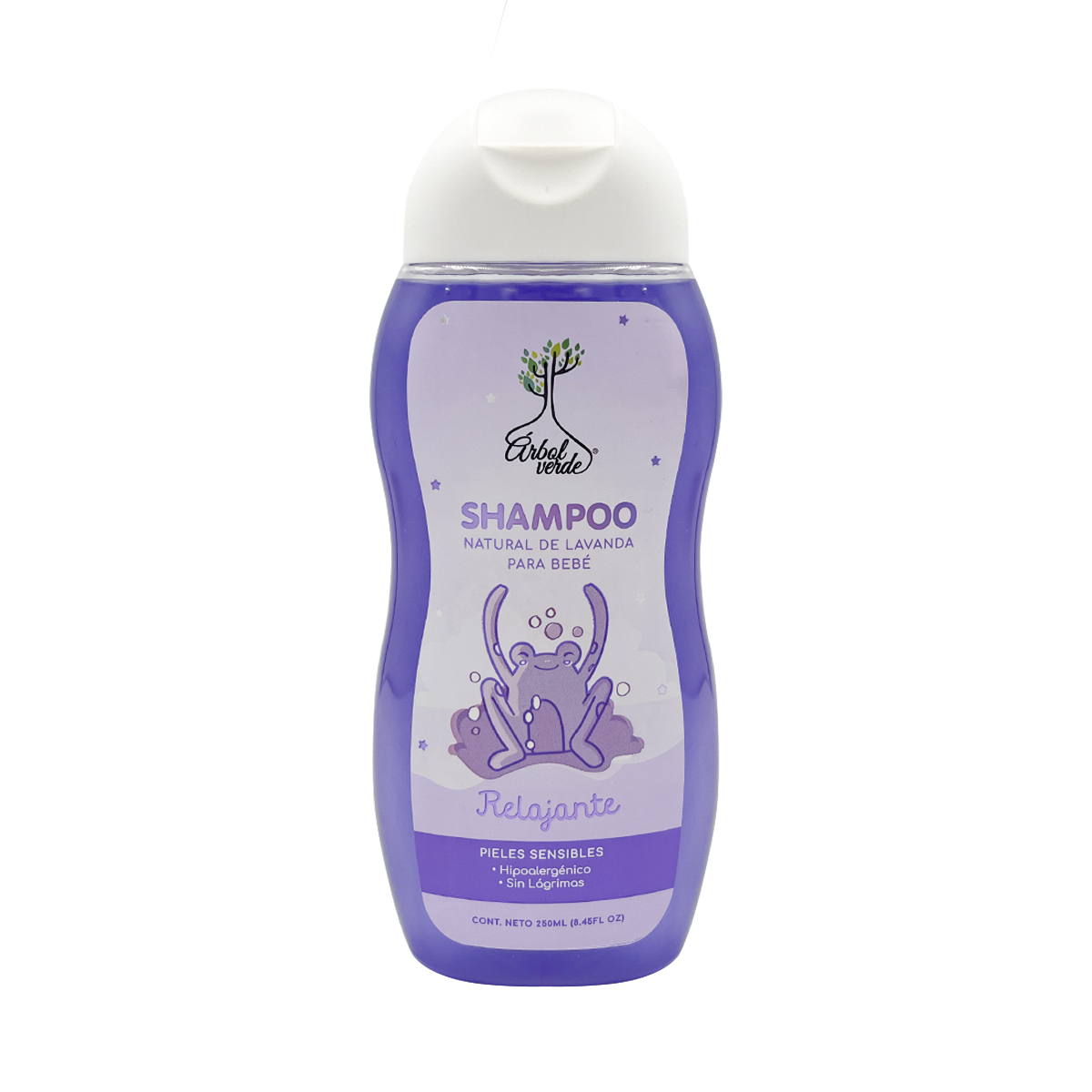 Shampoo de Lavanda Línea Baby Árbol Verde 250 grs