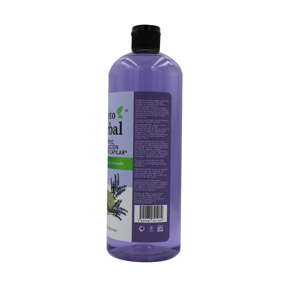 PT10063 – SHAMPOO SEH CON BERGAMOTA Y LAVANDA 1000 ml