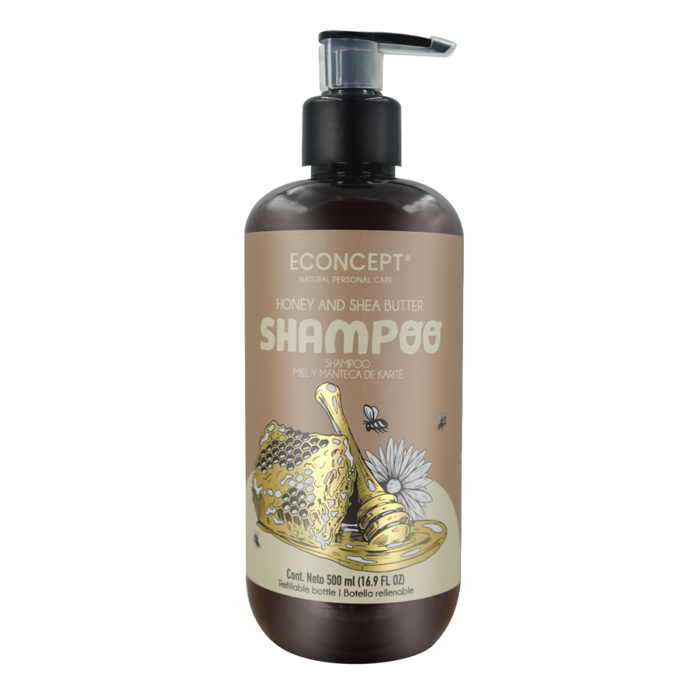 PT10224 – SHAMPOO ECP MIEL Y MANTECA DE KARITE 500 ml