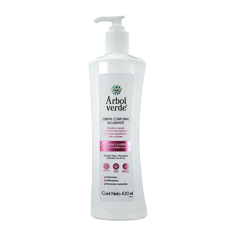 PT10271	CREMA CORPORAL ARV CONCHA NACAR, MANZANILLA Y ARROZ 420 ml