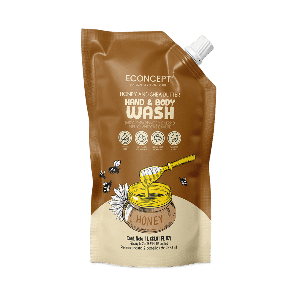 PT10230	JABON LIQUIDO ECP MIEL Y MANTECA DE KARITE 1 l