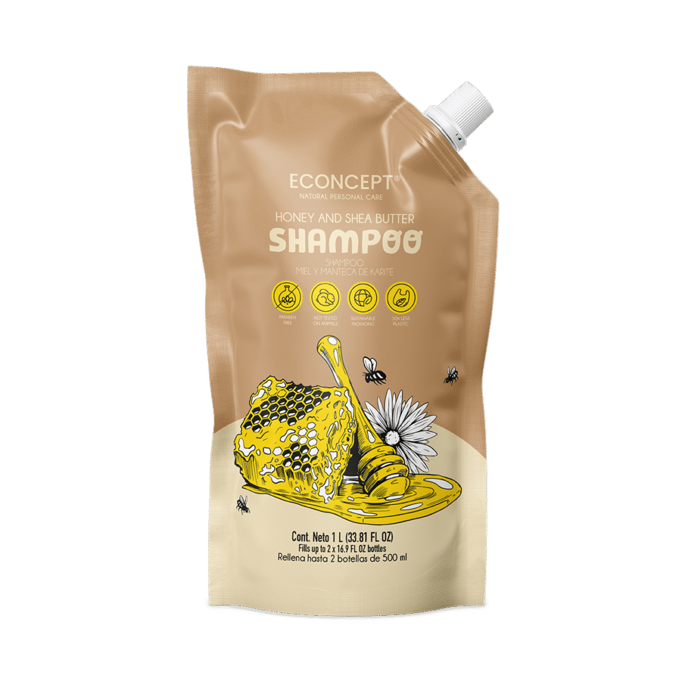 PT10228	SHAMPOO ECP MIEL Y MANTECA DE KARITE 1 litro