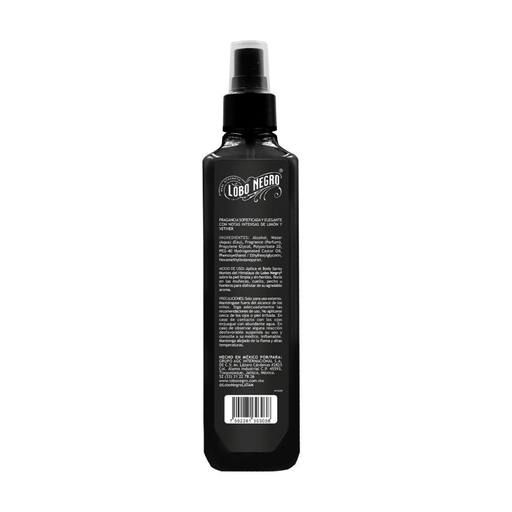 PT10281 BODY SPRAY LBN MONTES DEL HIMALAYA 240 m