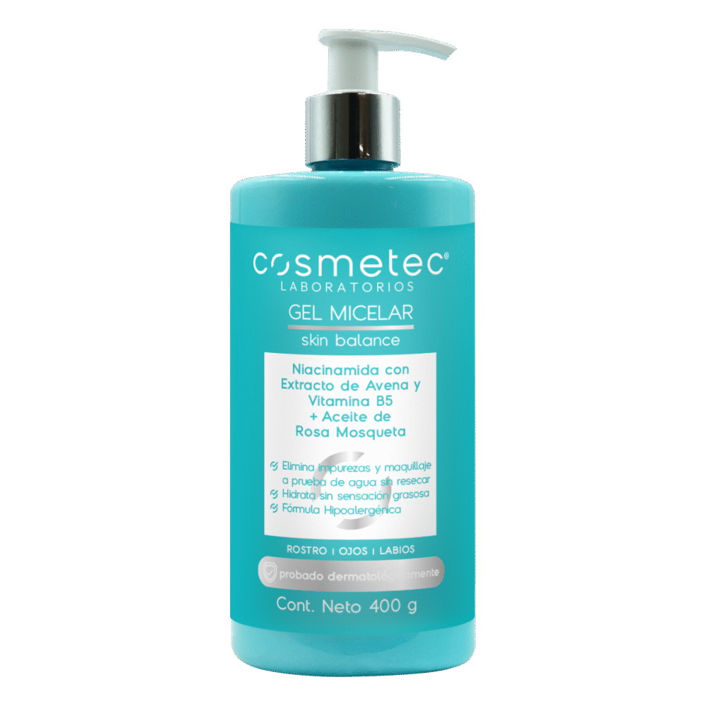 PT10246 Gel Micelar Niacinamida con Extracto de Avena y Vitamina b5 400 g